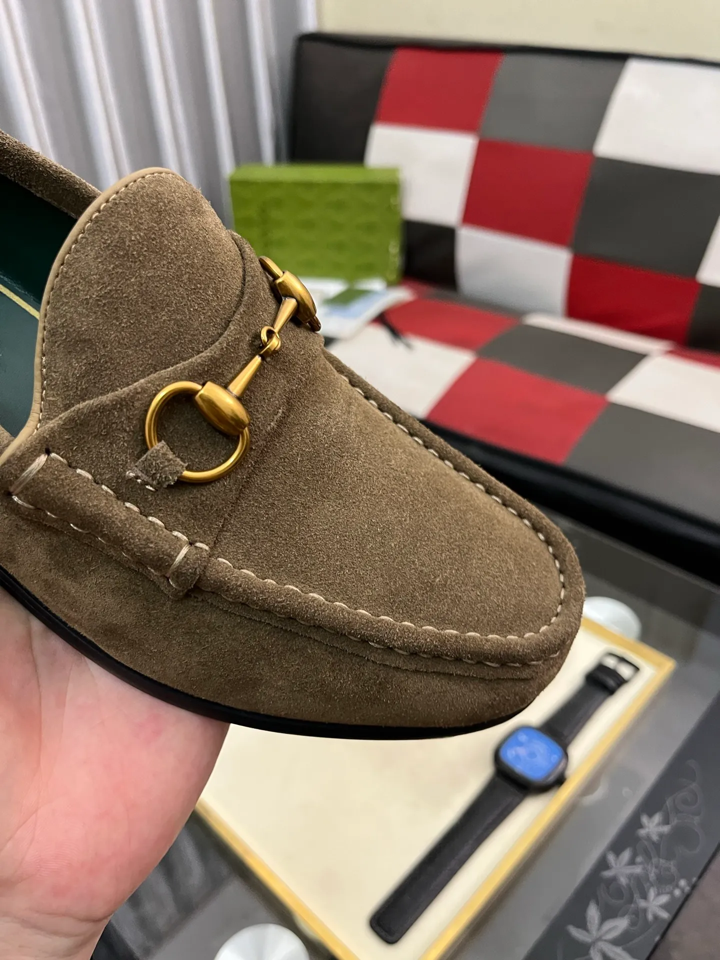 Men's Men's Shoes 💰540⌚️⌚️【GUCCI】The most popular classic Gucci leather shoes. Synchronized with the official website, the upper is made of Italian first-layer cowhide ➕cowhide lining, with unique brand and unique craftsmanship. Highlighting the hot style of the new year. Stop hesitating, stop wandering, get it now. Digital: 38--444️⃣colors available